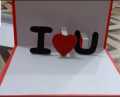 I Love You Card / Greeting Card / Love Card / Anniversary Card / Lovely Card / Handmade card. 