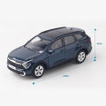 KIA Motor Car SPORTAGE Mini Diecast 1:36 Scale Miniature Display Toy With Lights and Sound - Car Size 4 inches - Blue. 