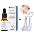 10ml Nose Serum Lift up Oil Essence Oil with Nose up Clip Nose Lifting Essence High Nose Shapers. 