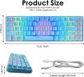 MAGIC-REFINER MK14, Wired Gaming Mechanical Keyboard, With 18 Chroma RGB Backlit modes, NKRO, with USB C wire. 