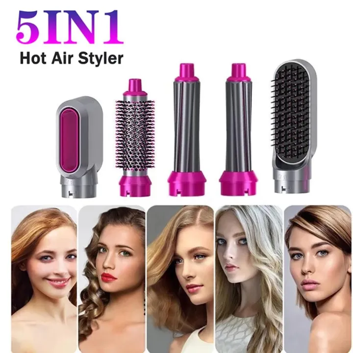 5-in-1%20Electric%20Hair%20Dryer%20Brush%20Kit%20I%20Blow%20Dryer,%20Straightener,%20Curler%20&%20Volumizer%20(Random%20Color)%20-%20Image%203