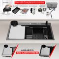 Life Style OBL – Premium Nano PVD Kitchen Sink (Black & Silver) with Accessories. 