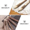 Pencils Wooden Pencil Twig Wood Branch Tree Pen Rustic Graphite Children Retro Bark Natural Kids Sketch Handmade Writing. 