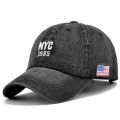 NYC Denim Baseball Cap Men Women Embroidery Letter Jeans Snapback Hat Casquette Summer Sports USA Hip Hop Cap. 