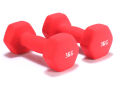 Yoga Pair Matte Dumbbells Set Ladies Training Fitness Home Gym - 3KG. 