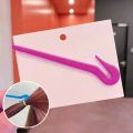 2Pcs Hair Band Cutters Disposable Elastic Rubber Band Remover Picks For Women-blue purple. 