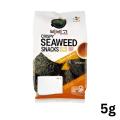 Bibigo Crispy Seaweed snacks | Original flavor | Sesame | Gluten Free | Korean snack 5g each. 