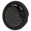 Carbon Fiber Horn Push Button for 6 Bolts MOMO Steering Wheel Auto Car Modified Parts. 