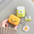 Sanrio Kerokerokeroppi Gudetama Bluetooth-compatible Earphone Set Soft case Earphone Case for AirPods 1 2 Pro 3 Cover 3D Pendant Killer Bzzo. 