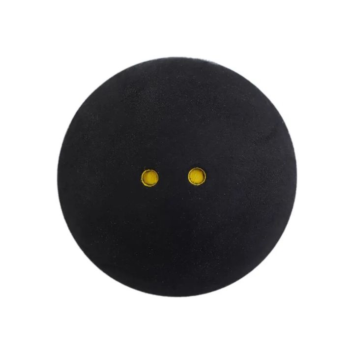 Training Tool Double Yellow Dot Rubber Balls for Player Two-Yellow Dots Squash Ball Training Squash Ball Low Speed Ball