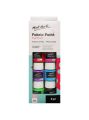 Mont Marte Textile & Fabric Paint Set - 8 Pieces x 20ml - Permanent Textile Paints - Ideal Colours for Clothing, Bags and All Fabrics. 