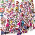 Anime Catch Teenieping Stickers Cute 캐치티니핑 Girl Dressed Up Princess Bubble Stickers Kids Toys Children's Birthday Gifts. 
