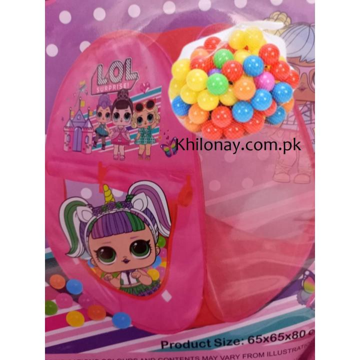 LOL Surprise - Pop Up Tent With 50 Soft Plastic Ball
