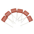 Guitar Capacitor Guitar Capacitor Replacement Dark Red 10Pcs For Electric Bass. 