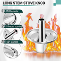 2Piece Gas Stove Knobs 5304525746 Range Replacement Knobs Replacement Parts Accessories Compatible for Gas Range Oven Stove. 