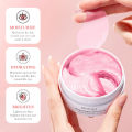 60pcs BIOAQUA Rose Hyaluronic Acid Eye Mask Anti Dark Circles Eye Bags Moisturizing Firming Eye Patches Skin Care Products. 