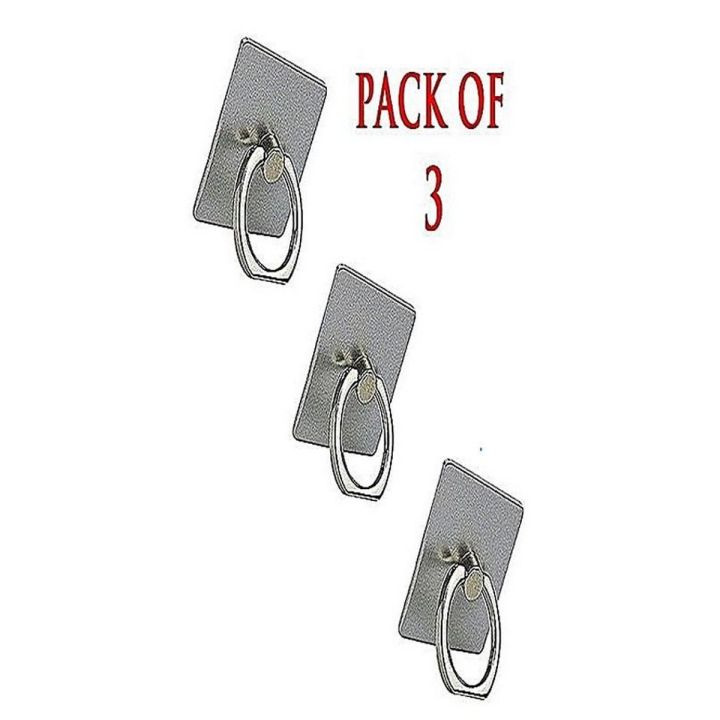 Pack Of 3 Mobile Ring Holder Metal