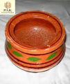 Clay Handi (Mitti Ki Handi) Glazed for Cooking| Clay Crockery Pots | Earthen Crockery Pots | Terracotta Crockery Pots. 