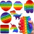 Pop It Fidget Toys Bubble Push Popping Game (Educational) & For Stress Relief. 