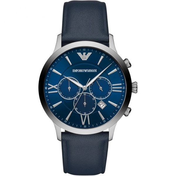 Emporio Armani AR11226 Leather Strap Wrist Watch for Men’s