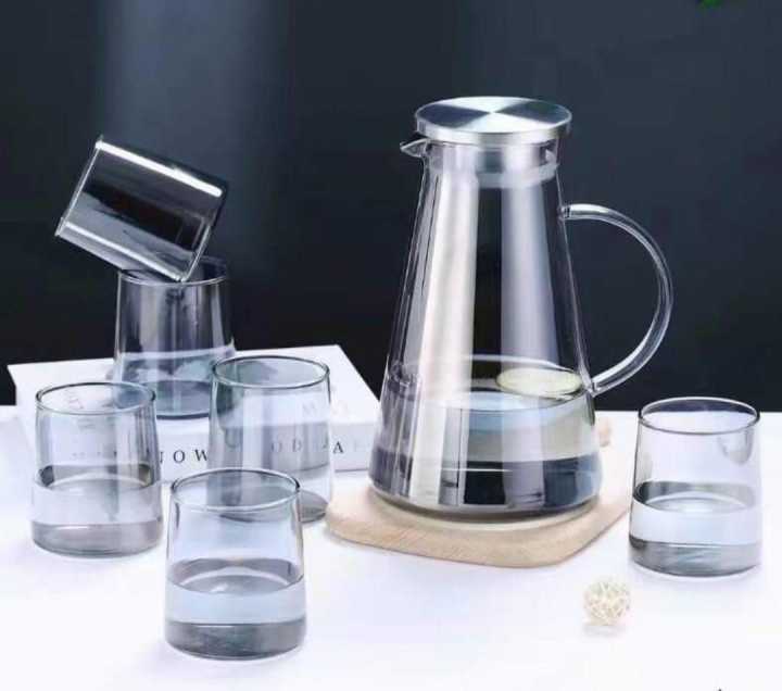 Heat%20Resistant%20Borosilicate%20Glass%20Water%20Set%207%20Pieces%20Imported%20Quality%20-%20Image%202
