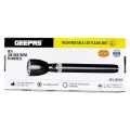 Flashlight Geepas Rechargeable LED Unbreakable Lens With 1 Year Warranty. 
