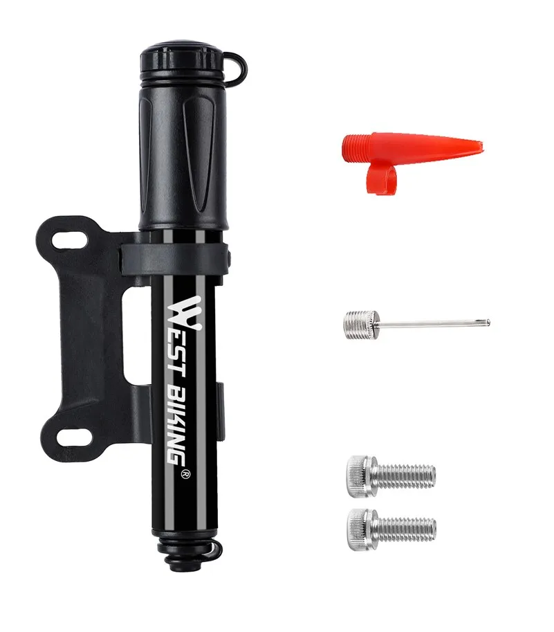 West Biking Cycle Bike Pump WEST BIKING 100Psi Mini Bike Pump