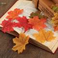 200pcs Artificial Fall Autumn Maple Leaf Silk Leaves Wedding Garden Decor. 