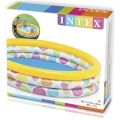 Intex  – Wild Geometry 3 Ring Yellow Swimming Pool – 5 ft - 58439. 