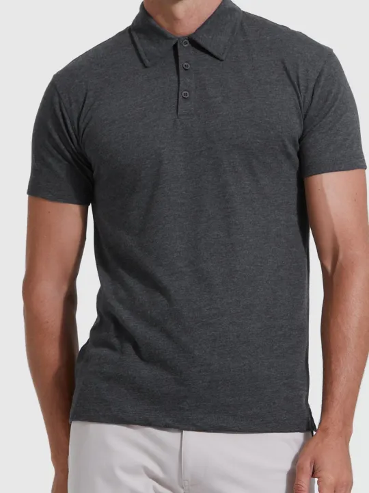 Dark%20Grey%20Half%20Sleeve%20Polo%20Tshirt%20Small%20to%2012XL%20-%20Image%202