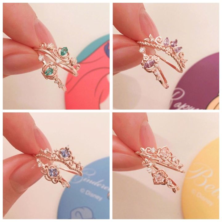 Korean%20Fashion%20Adjustable%20Crown%20Ring%20Disney%20Princess%20Ring%20Cincin%20925%20Silver%20Open%20Crown%20Ring%20Girl%20Fairy%20Princess%20Ring%20-%20Image%204
