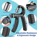 Automatic Counting And Non Counting  Hand Gripper Adjustable ResistanAdjustable Hand Grip Power Exerciser Forearm Wrist Strengthener Gripper R-Shape Adjustable 5-60kg  Adjustable hand grip power exerciser forearm wrist strengthener gripper, R Shape. 