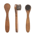 1Set Horsehair Shoe Brush Shine Kit Shoe Polish Kit Leather Shoe Cleaning Brush Shoe Dust Remover Shoe Brush. 
