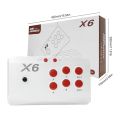 X6 Retro Game Console - Retro HD Wireless Video Arcade Console Gaming HDMI-compatible over 20,000+ Games - Arcade Joystick 2 Player Fighting Games - Joystick for PC - Wired Arcade Joysticks for Kids - Plug and Play Gaming Arcade Joystick. 