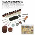 105 PCS Mini Drill Machine Accessories ,Professional Mini Drill Machine Accessories, Electric Grinding Attachment Kit, mini drill Grinding Polishing Drilling Kits. 
