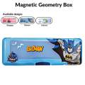 Princess Magnetic Geometry Box for Girls - Pencil Box for kids. 