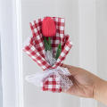 Artificial Soap Tulip Flower Bouquet For Valentine'S Day Wedding Proposal Decor Mothers' Day Gift   Flower Birthday Gift Present Gifts. 
