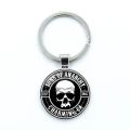 Sons Of Anarchy LOGO Key Chain Key Ring Freedom Symbol Pendant анархия Keychain Rock Punk Keyring Vest Cosplay Gift. 
