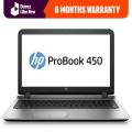 Daraz Like New Laptops - HP ProBook 450 G1 Notebook PC Intel Core i5 4th Generation, 8GB DDR3 Ram, 128GB SSD Drive, 15.6" Led Display, Intel HD Graphics Card, Numeric Keypad. 