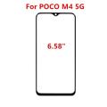 Screen Repair Outer Glass For Xiaomi POCO M6 M5 M5S M4 Pro 4G 5G M3 Front Touch Panel LCD Display Replace Repair Parts + OCA. 