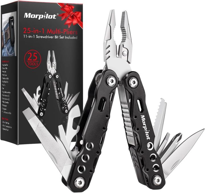 Morpilot 25 in 1 Multitool Camping Tool Pliers