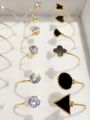 Adjustable Double and Single Layer Crystal Charm Bangles Bracelet with Free Surprise Ring | Gold & Silver Plated Bracelet for Girls & Women. 