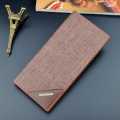 DAIQISI 2020 New Style Fashion PU Leather Long Section Card Suit Wallet For Men,Male Thin Coin Purse Card Holder Case. 