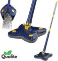 Twist n Squeeze Triangle Shape Extendable Microfiber Mop For Floor | Adjustable Triangular Cleaning Mop Twisting 360° Rotating. 