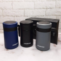 Imported 316 Jingbang Stainless Steel Thermos Tea Mug With Handle and Filter Insulated Tea Cup Thermos Cup for Office Hot and Cold Tea Coffee Cup. 
