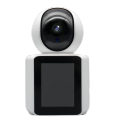 Video Calling Smart WiFi Camera with Screen | Two-Way Video Calling | Full HD Resolution | Wide Angle View | Human Detection | App Control | One-Button Call | PTZ Control. 