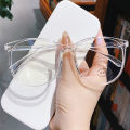 Fashion Women Anti Blue Blocking Glasses Vintage Round Frame Transparent Computer Glasses Luxury Optical Spectacle Eyewear. 