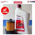 Periodic Maintenance package-B for Honda CD70 Old Model | Old model Oil and Filter for Honda CD70 non-euro Filter. 