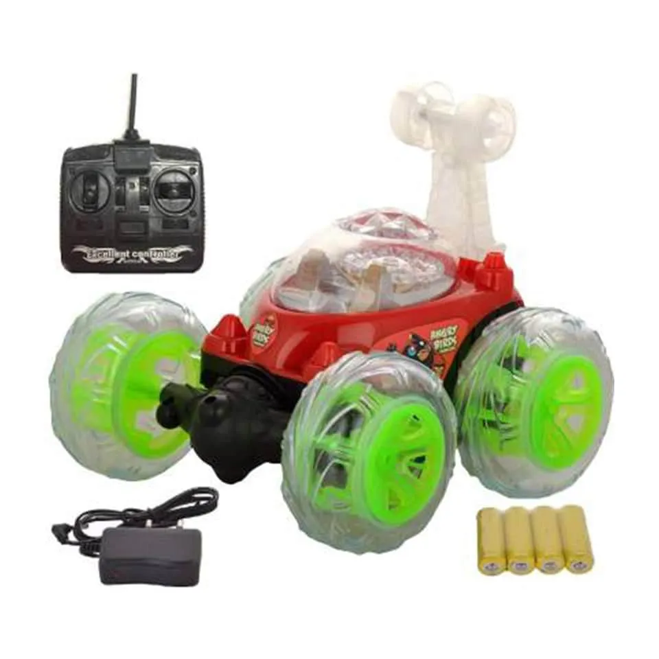 Remote control Dancing Car With light and sound flip and run go car for kids rechargable battery Daraz.pk