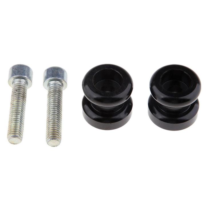 2Pcs Universal M8 Aluminum Alloy Motorcycle Swingarm Spool Paddock Stand Bobbins